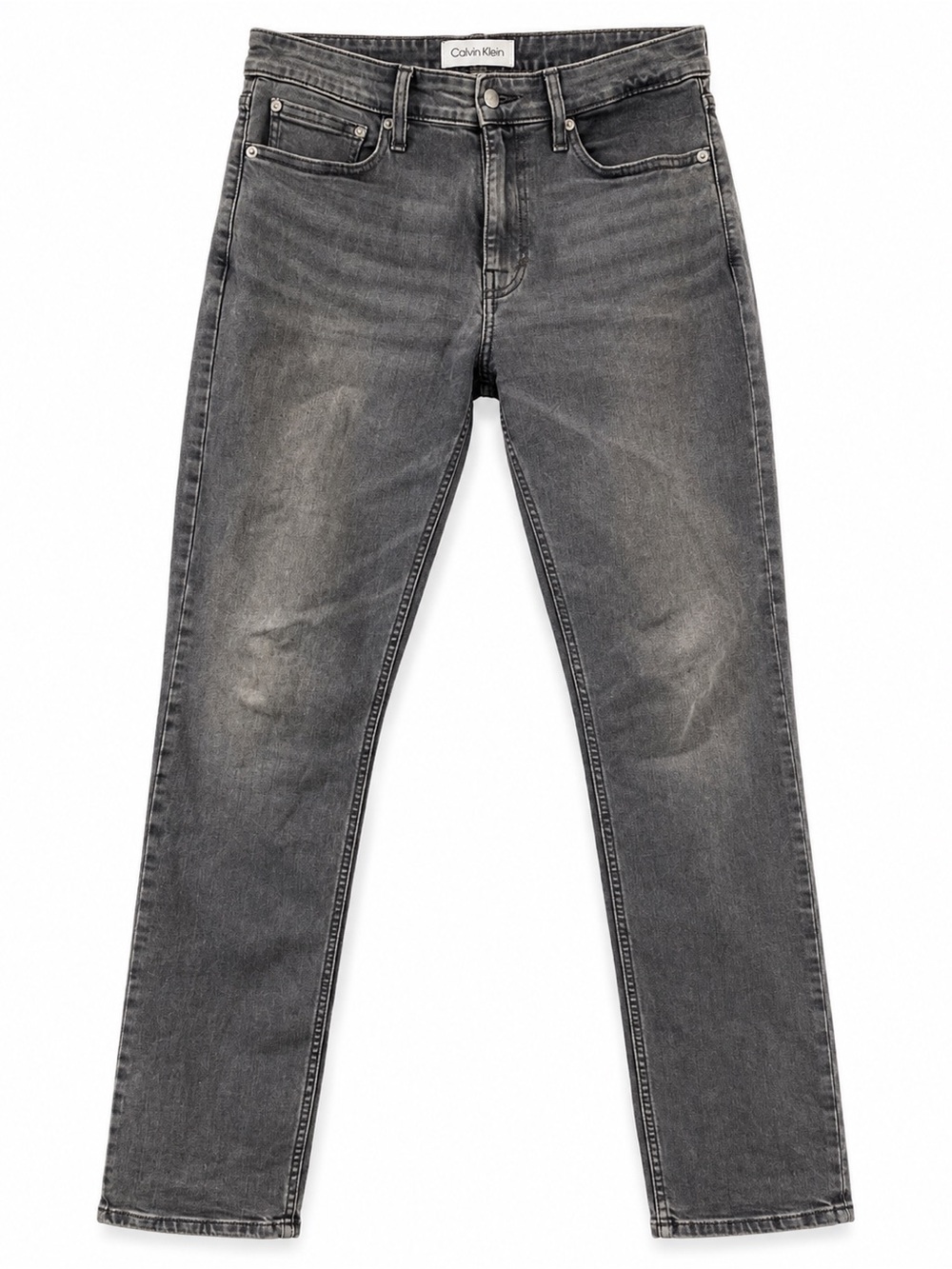 Calvin Klein Jeans Men's Grey Wash Slim Fit Denim Jeans W32 L32